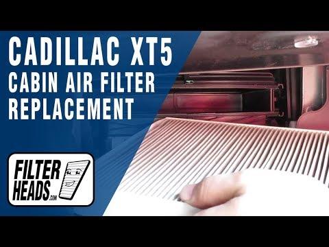 How to Replace Cabin Air Filter 2018 Cadillac XT5 | AQ1223C