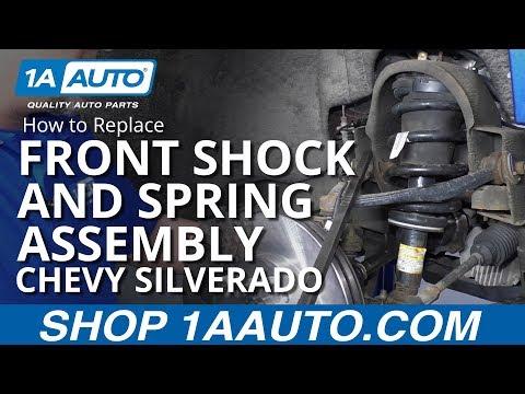 How to Replace Front Shock Absorbers on a 2018 Chevrolet Silverado 1500