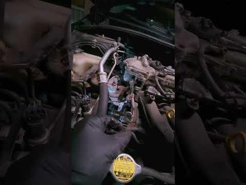2012 Toyota Corolla water pump replacement Full POV step-by-step