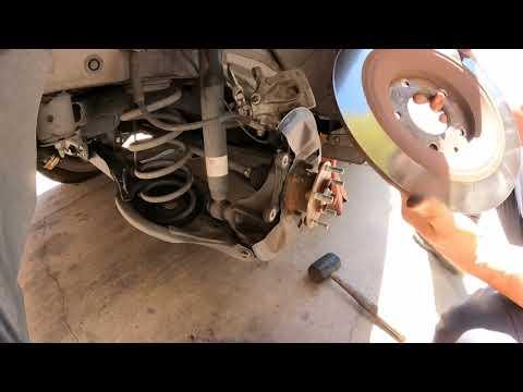 2014 Mazda CX5 Rear Brake Pads and Rotor Replacement