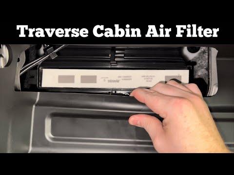 How to Replace the Cabin Air Filter on a 2018-2026 Chevrolet Traverse (Engine: V6 3.6L)