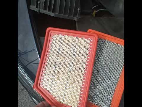 How to change the air filter on a 2016 Jeep Cherokee Sport.