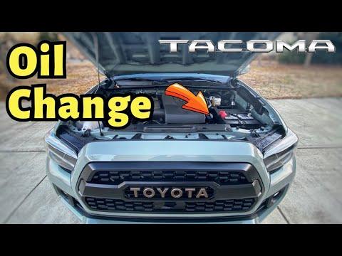 Toyota Tacoma Oil Change Complete Guide - 3.5 V6 (2016-2023)
