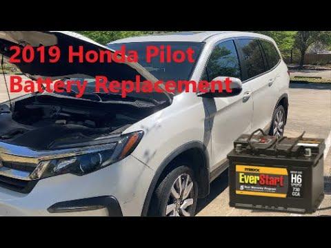 How to Replace the 12V Battery on a 2018 Honda Pilot (Group 24F)