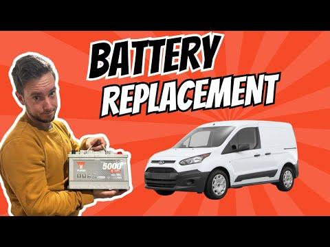 How to Replace the 12V Battery on a 2016 Ford Transit Connect (Plus BMS Reset)