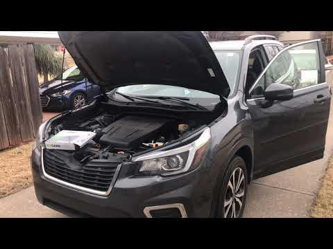 2020 2021 Subaru Forester Limited Air Filter Change