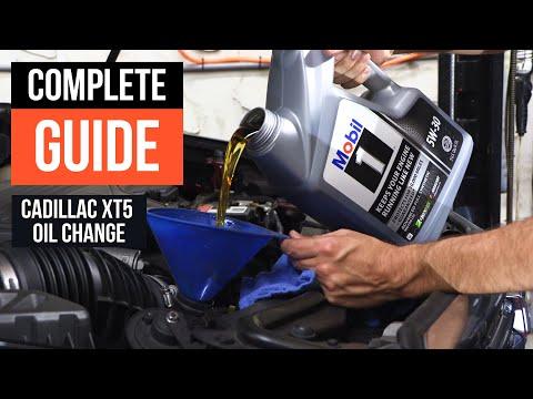 2017-2021 Cadillac XT5 COMPLETE Oil Change & Oil Life Reset Guide!