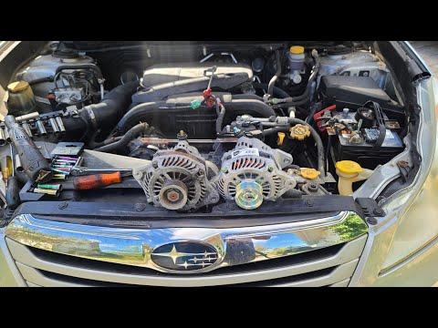 How to Replace the Alternator on a 2010-2012 Subaru Outback (Engine: Flat 4 2.5L)