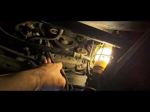 Toyota Tacoma serpentine belt replacement