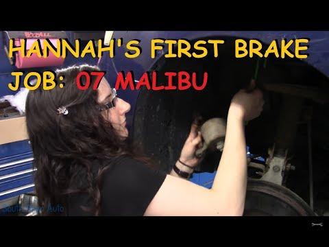 How to Replace Front Brake Pads and Rotors on a 2007 Chevrolet Malibu