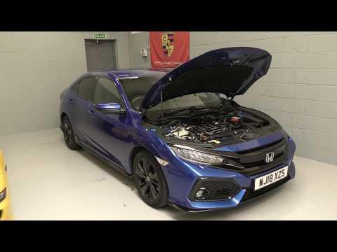Honda Civic Mk10 Ignition Coil & Spark Plug Location 2016 onwards