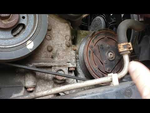 2009 Nissan Altima 2.5 Serpentine Belt Change Replacement DIY