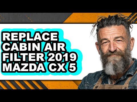 How to Replace the Cabin Air Filter on a 2013-2025 Mazda CX-5 (Engine: Inline 4 2.5L)