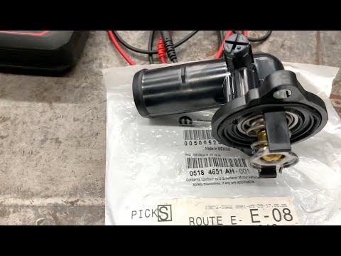 Thermostat & Housing Replacement - 2013 Jeep Wrangler Sahara 3.6L P0128