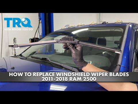 How to Replace Windshield Wiper Blades 2011-2018 Ram 2500