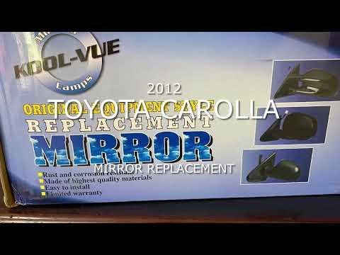 2012 Toyota Corolla Mirror replacement | Kool Vue - Easy