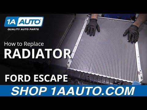 How to Replace Radiator 08-12 Ford Escape