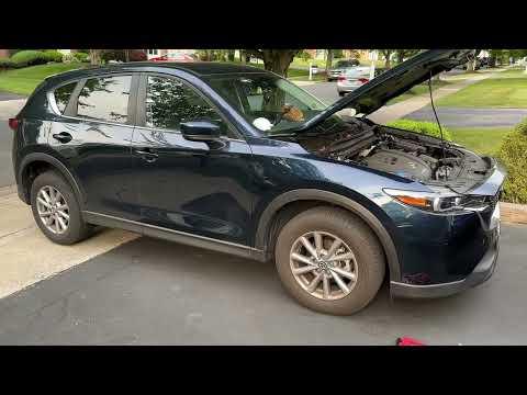 How to Replace the Battery on a 2013-2025 Mazda CX-5 (Engine: Inline 4 2.5L)