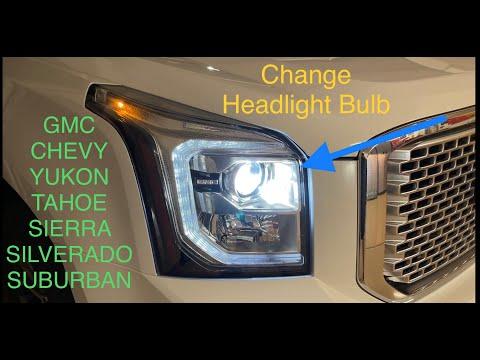 How to Replace Headlight Bulbs on a 2016 GMC Yukon (HID D3S Low Beam & 9005 High Beam)