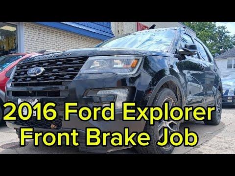 2016 Ford Explorer - Front Brake Pads & Rotors - Remove & Replace