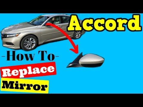 2018 2019 Honda Accord How to Replace Side Mirror