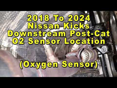 How to Replace the Oxygen Sensor on a 2018-2024 Nissan Kicks 1.6L (Engine: Inline 4 1.6L)