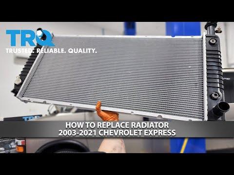 How to Replace the Upper or Lower Radiator Hose on a 2016 Chevrolet Express 3500