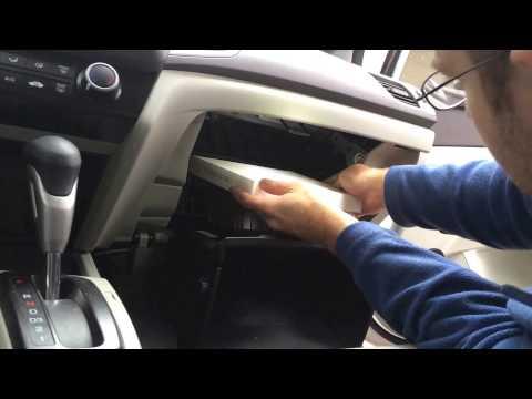 2012 Honda Civic Cabin Air Filter Replacement