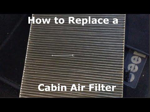 How to Replace a Cabin Air Filter (Jeep Grand Cherokee)