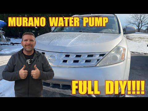 Nissan Murano Water Pump & Timing Chain Tensioner Replacement | DIY Step-by-Step Guide