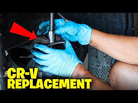 Honda Crv 2019 Rear Brake Pad Replacement (Easy Way)