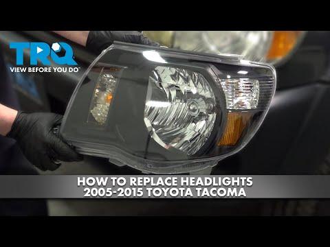 How to Replace Headlights 2005-2015 Toyota Tacoma