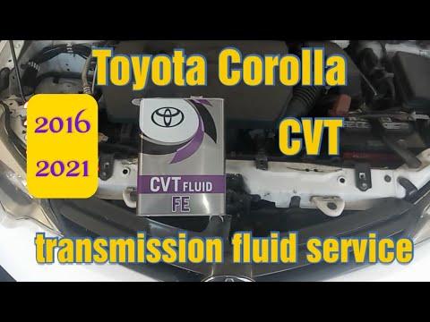 How to Change CVT Transmission Fluid on a 2014-2026 Toyota Corolla (Trim: LE | Engine: Inline 4 1.8L)