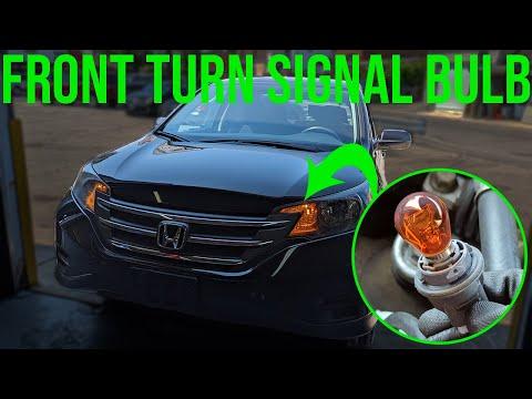 How to Replace Front Turn Signal Bulb - Honda CR-V (2012-2016)