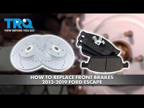 How to Replace Front Brakes 2013-2019 Ford Escape