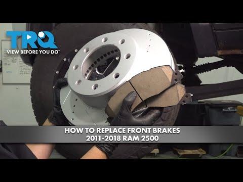How to Replace Front Brakes 2011-2018 Ram 2500