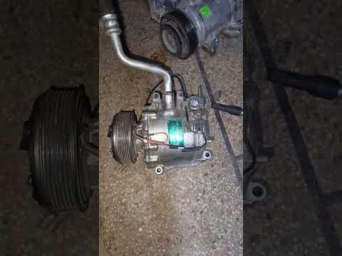 Honda Civic 2018 AC compressor replacement#subscribe