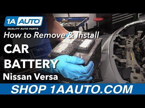 How to Replace the Battery on a 2016 Nissan Versa (12V Battery Change Guide)
