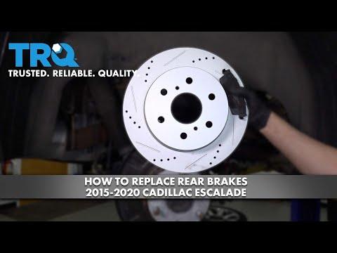 How to Replace Rear Brake Pads & Rotors on a 2018 Cadillac Escalade