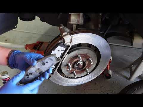 How To Replace Front Brake Pads & Rotors Ford Explorer 2011-2017