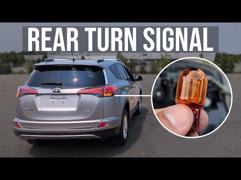 How to Replace Rear Turn Signal Bulbs on a 2012-2014 Toyota RAV4 (Trim: Hybrid SE)