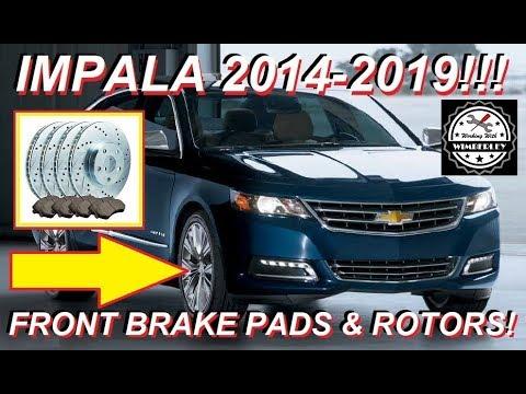 How to Replace Front Brake Pads and Rotors on a 2018 Chevrolet Impala