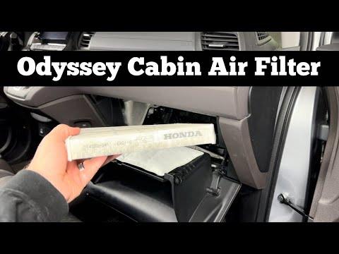 How to Replace the Cabin Air Filter on a 2018-2025 Honda Odyssey
