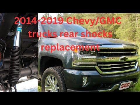 2014-2019 Chevy Silverado,GMC Sierra rear shock replacement