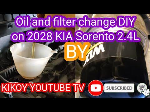 How to Change Engine Oil & Oil Filter on a 2018 Kia Sorento (DIY Guide)