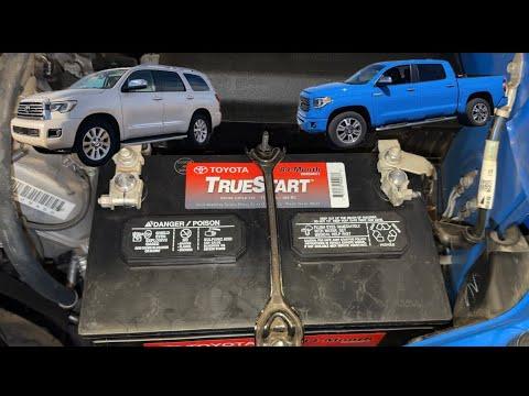How to Replace the Battery on a 2016 Toyota Sequoia