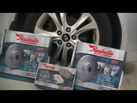 How to Replace Front Brake Pads and Rotors on a 2015-2019 Hyundai Sonata (Trim: SE | Engine: Inline 4 2.4L)