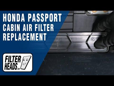 How to Replace the Cabin Air Filter on a 2021 Honda Passport (Glove Box Method)
