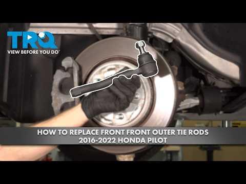 How to Replace the Outer Tie Rod End on a 2016-2022 Honda Pilot