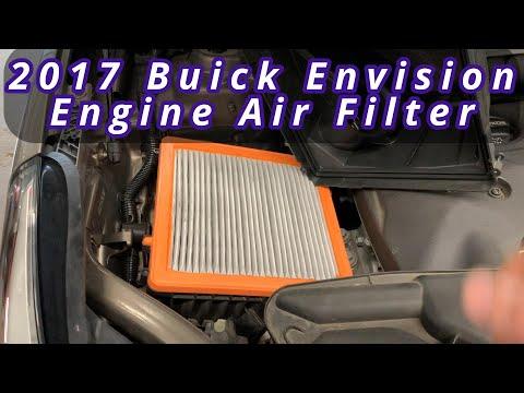 2017 Buick Envision Engine Air Filter Replacement